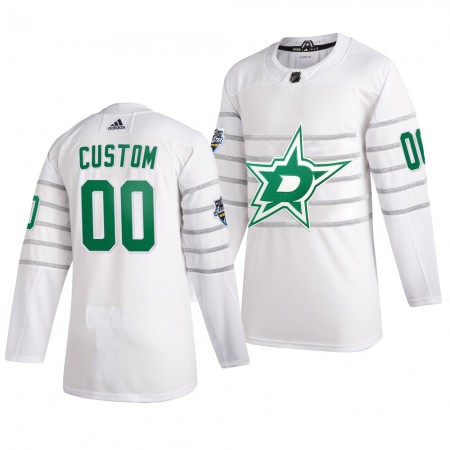Miehille NHL Dallas Stars Pelipaita Custom Valkoinen 2020 NHL All-Star Adidas Authentic